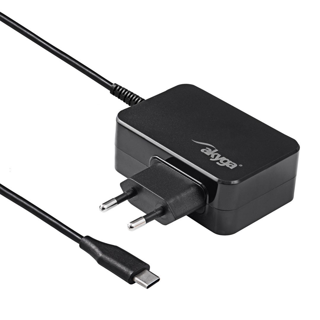Akyga AK-ND-82 5-20V / 3-4.5A 90W USB-C Power Delivery 3.0 GaN cable 1,8m Black Akyga AK-ND-82 5-20V / 3-4.5A 90W USB-C Power Delivery 3.0 GaN cable 1,8m Black