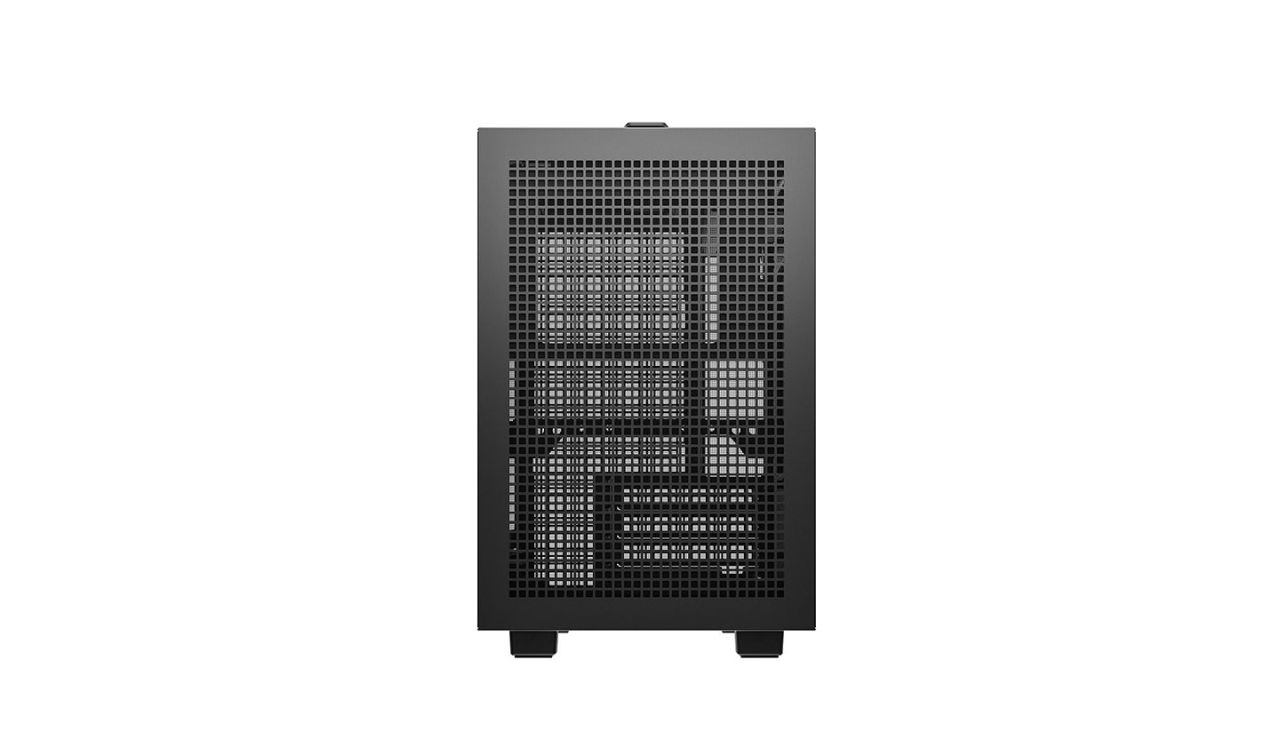 DeepCool CH160 Plus Tempered Glass Black