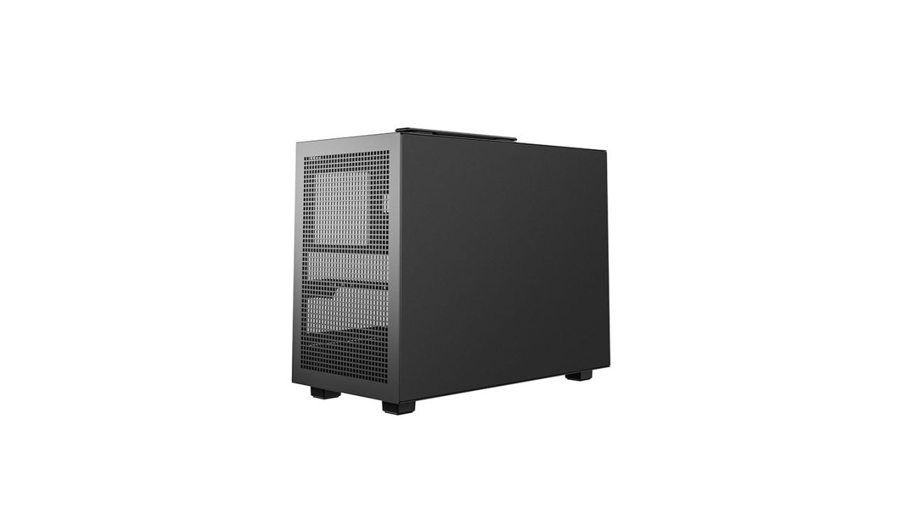 DeepCool CH160 Plus Tempered Glass Black