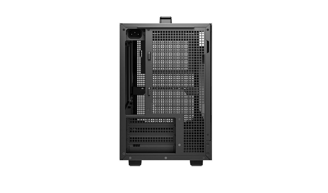 DeepCool CH160 Plus Tempered Glass Black