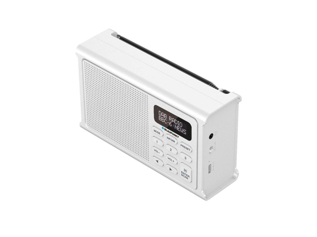 Blaupunkt DR3WH Portable Radio White