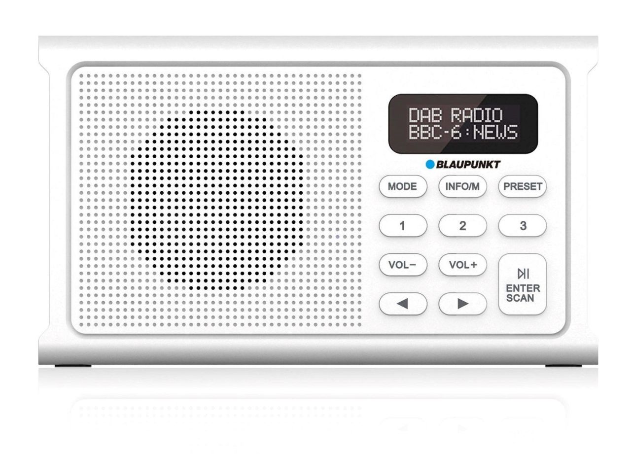 Blaupunkt DR3WH Portable Radio White