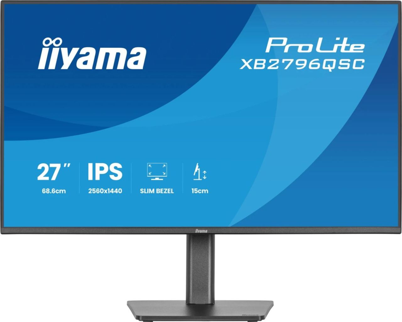 iiyama 27" ProLite XB2796QSC-B1 IPS LED