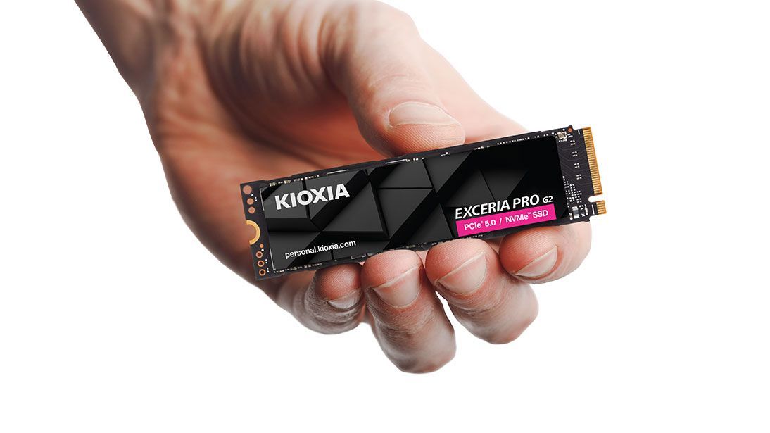 KIOXIA 1TB M.2 2280 NVMe Exceria Pro G2