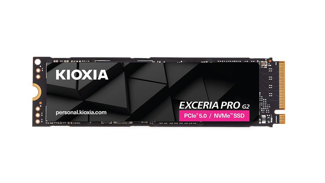 KIOXIA 1TB M.2 2280 NVMe Exceria Pro G2