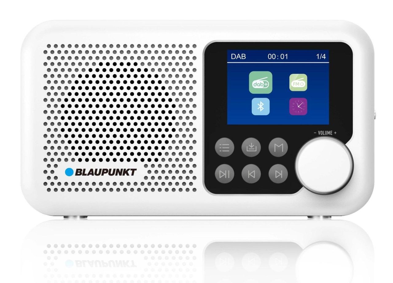 Blaupunkt DR8WH Portable Radio White