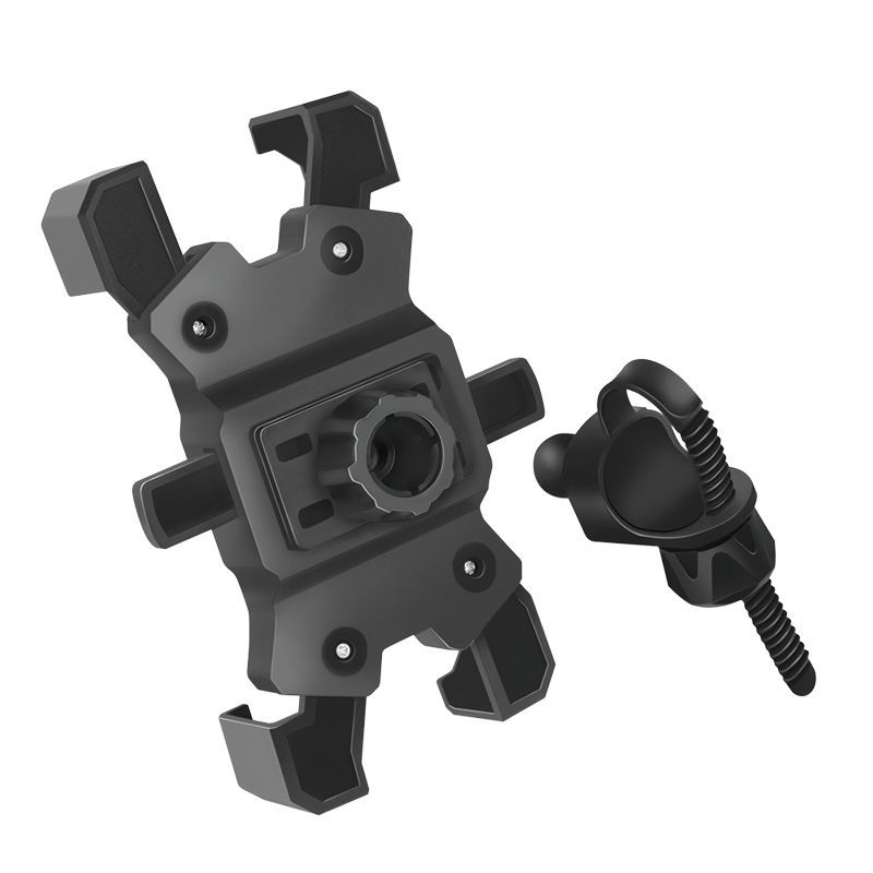 Logilink Smartphone bicycle holder with double lock Black