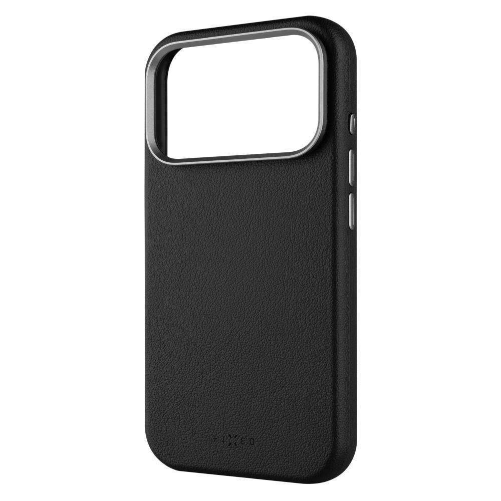 FIXED MagLeather telefontok Apple iPhone 17 Pro telefonhoz, fekete