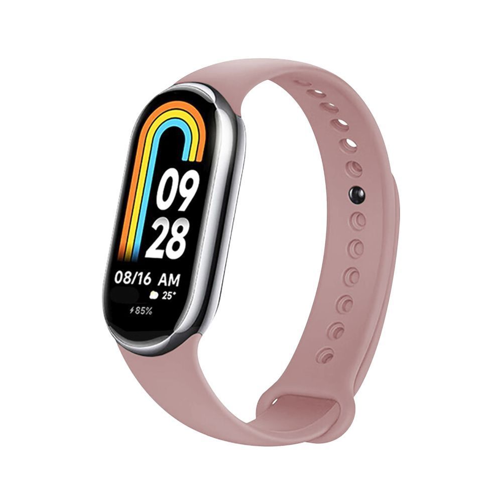 FIXED szilikon szíj Xiaomi Mi Band 8 okosórához, pink FIXED szilikon szíj Xiaomi Mi Band 8 okosórához, pink