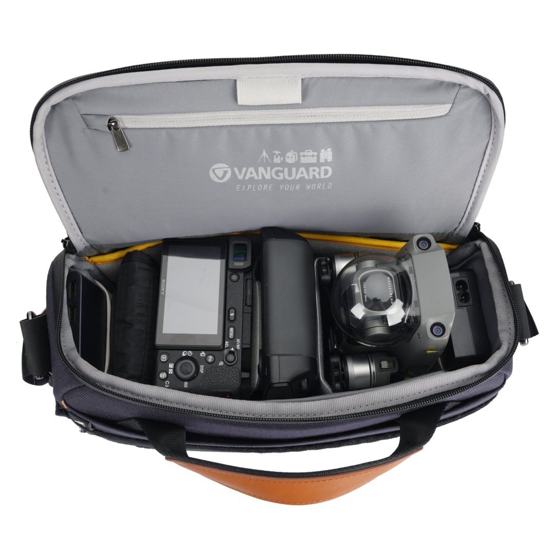 Vanguard VEO CITY S30 Camera Shoulder Bag w/ Pouch Navy Blue