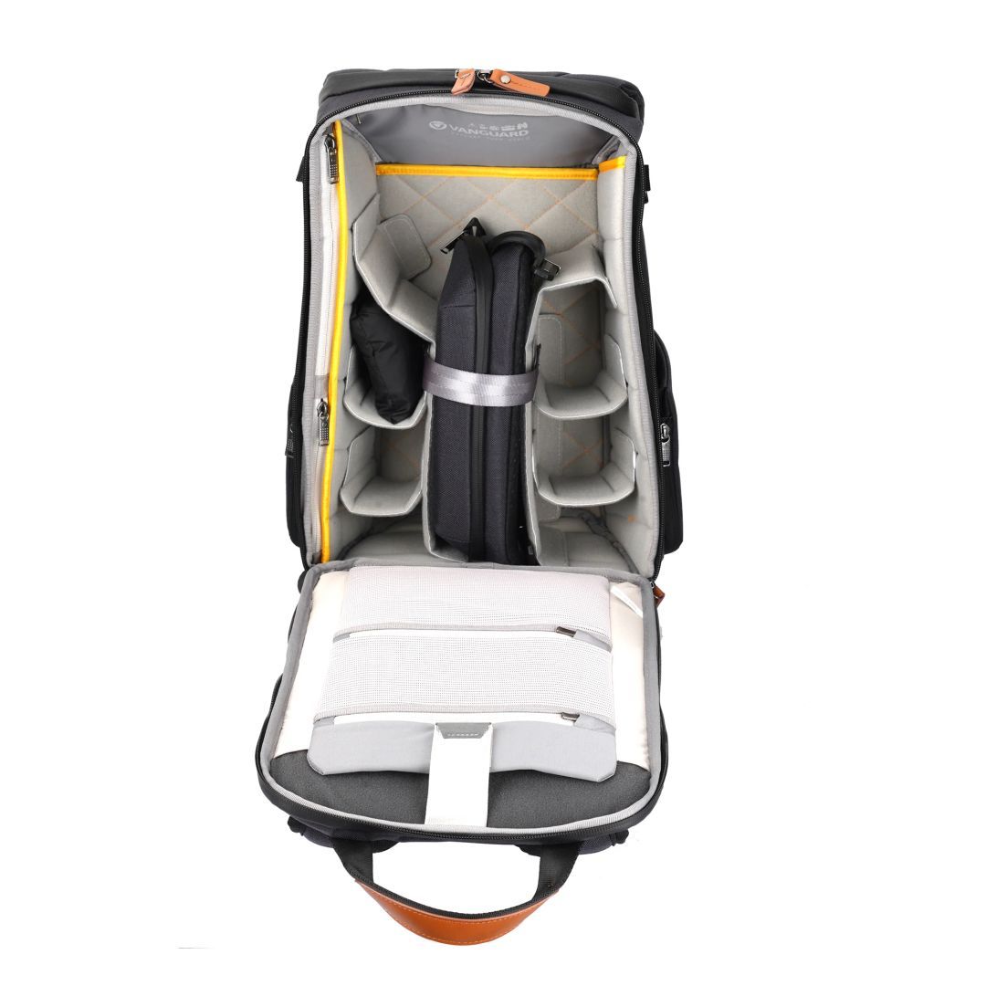 Vanguard VEO CITY B42 Medium Camera Backpack w/ Pouch Navy Blue