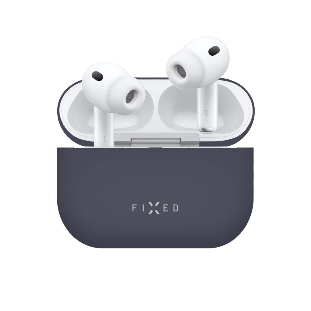 FIXED Ultravékony szilikon tok Apple Airpods Pro 3-hoz, kék
