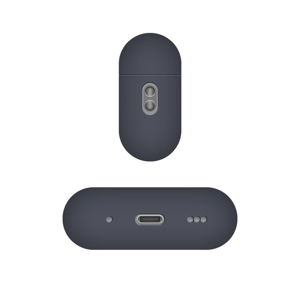 FIXED Ultravékony szilikon tok Apple Airpods Pro 3-hoz, kék