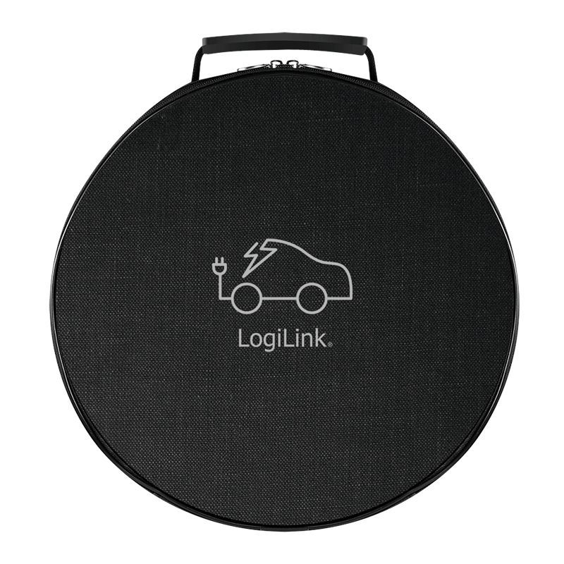 Logilink Protective bag for EV charging cable Black