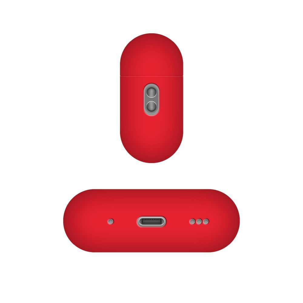 FIXED Selymes tok Apple AirPods Pro 3 fülhallgatóhoz, piros