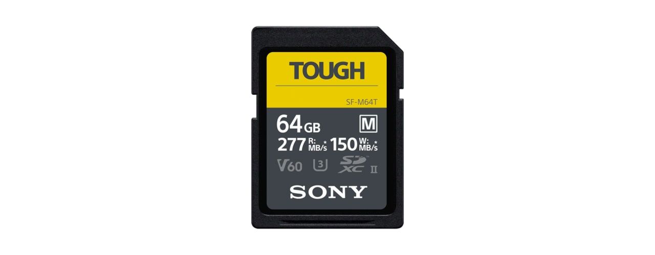 Sony 256GB SDXC Tough UHS-II CL10 U3 V60 Sony 256GB SDXC Tough UHS-II CL10 U3 V60