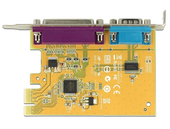 DeLock PCI Express Card to 1x Serial + 1x Parallel DeLock PCI Express Card to 1x Serial + 1x Parallel