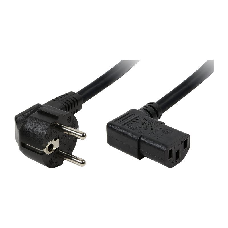 Logilink Power Cord 2m Black Logilink Power Cord 2m Black