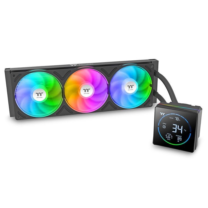 Thermaltake TH360-S V3 ARGB Sync All In One Liquid Cooler Black
