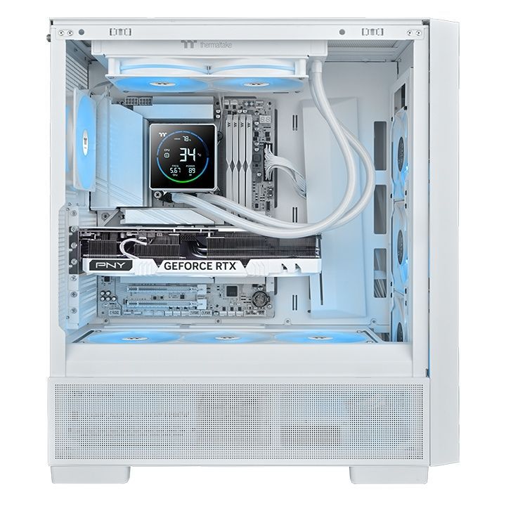 Thermaltake TH240-S V3 ARGB Sync AIO Liquid Cooler Snow Edition