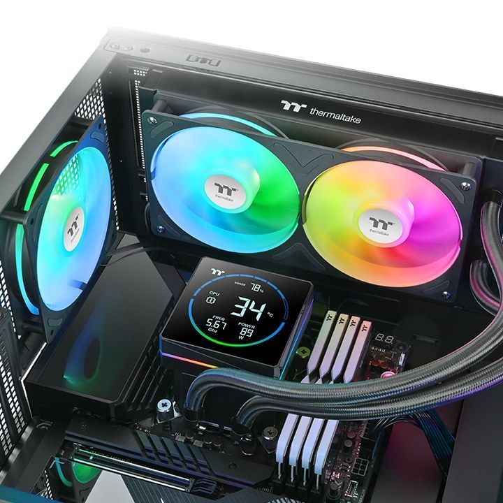Thermaltake TH240-S V3 ARGB Sync AIO Liquid Cooler Thermaltake TH240-S V3 ARGB Sync AIO Liquid Cooler