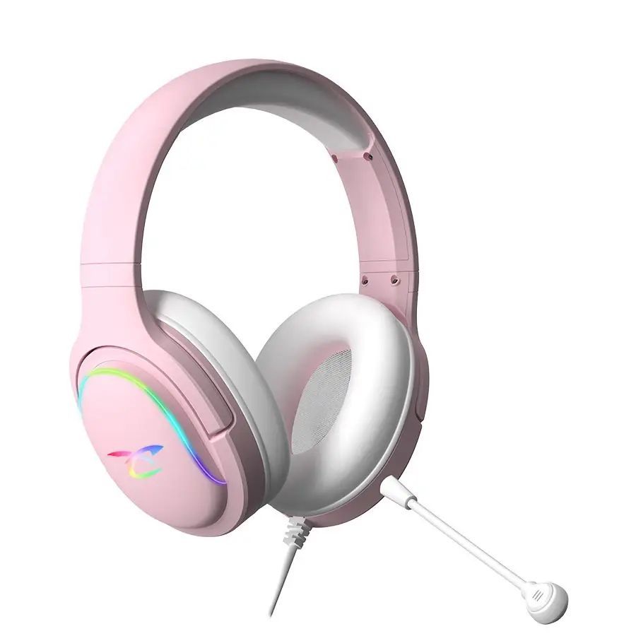 Subsonic Multi Spectra Gamer Headset Pink
