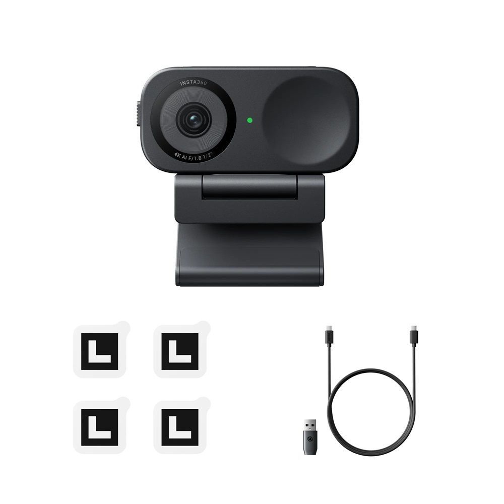 Insta360 Link 2C Webkamera Black Insta360 Link 2C Webkamera Black