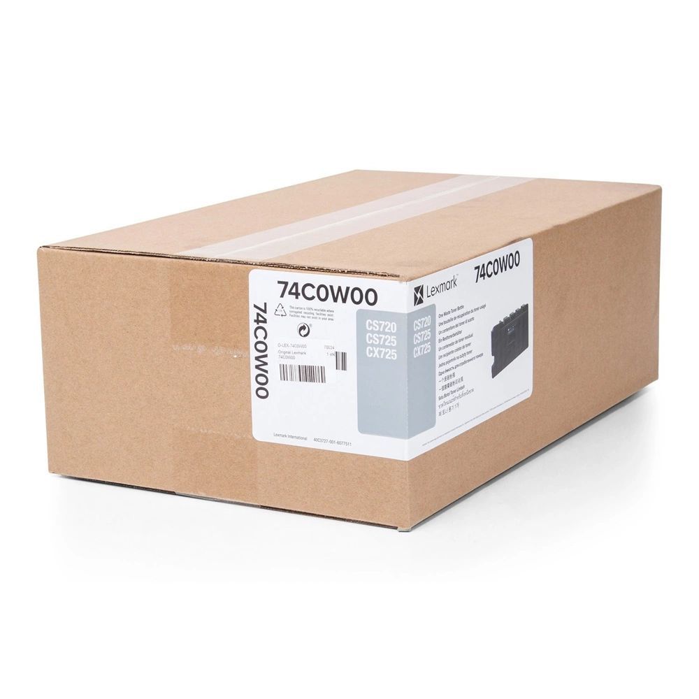 Lexmark 74C0W00 Black toner Lexmark 74C0W00 Black toner