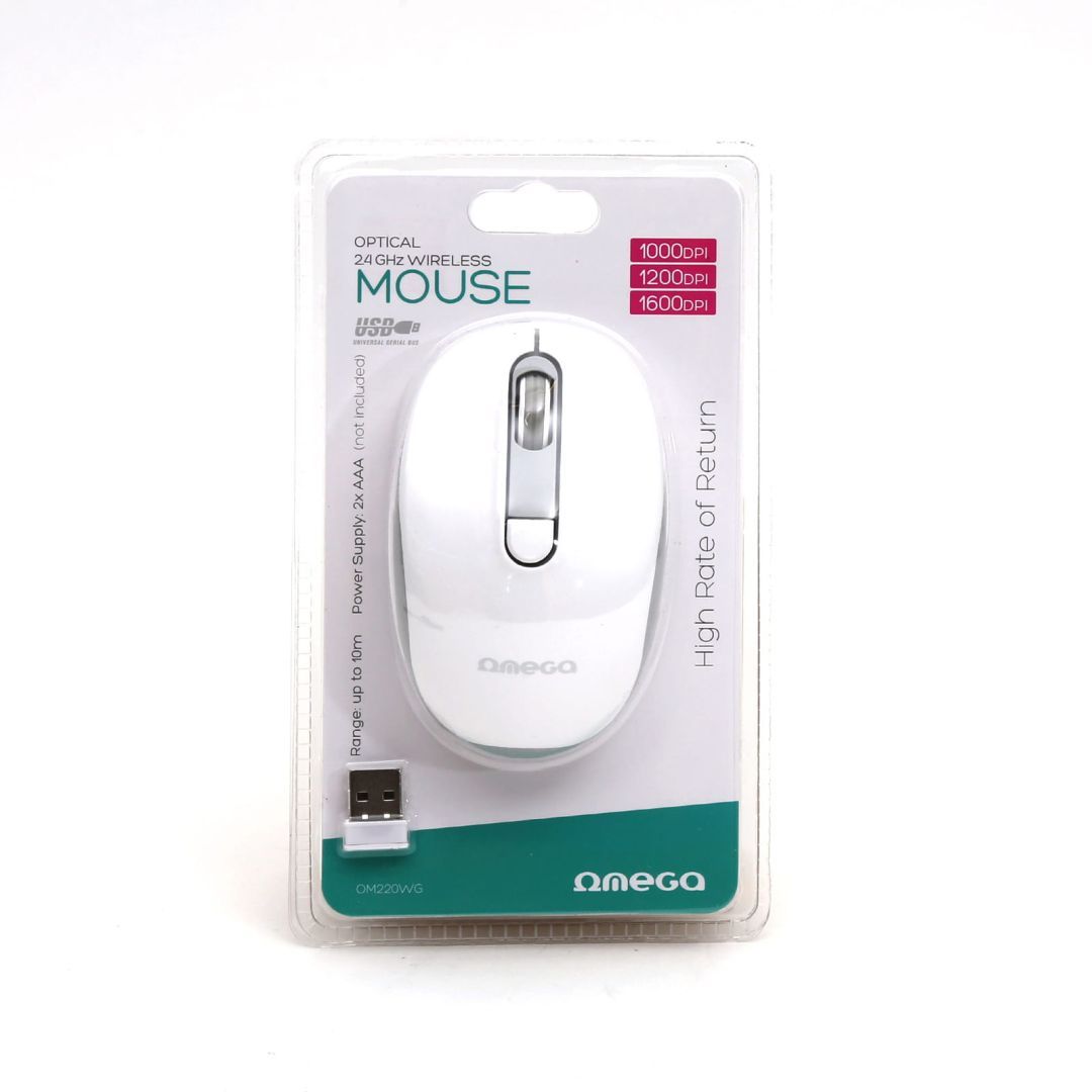 Platinet Omega OM220 Wireless mouse White/Grey Platinet Omega OM220 Wireless mouse White/Grey