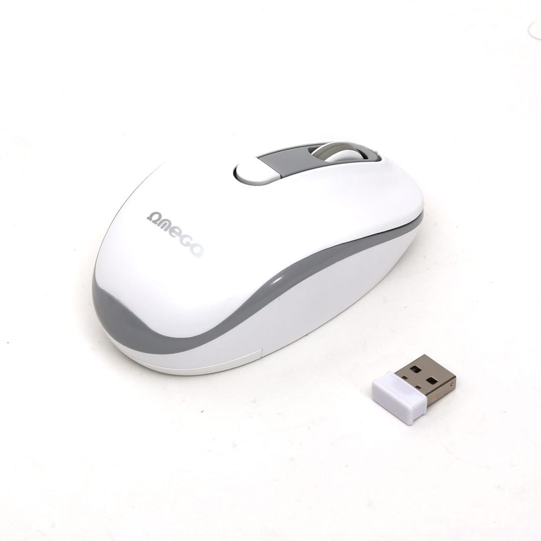 Platinet Omega OM220 Wireless mouse White/Grey Platinet Omega OM220 Wireless mouse White/Grey