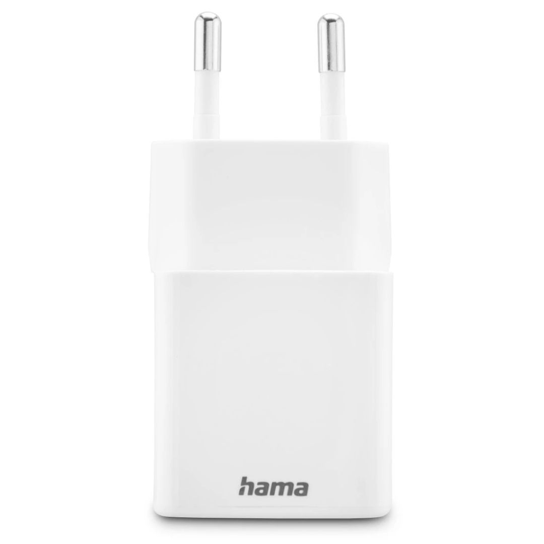 Hama Fast Charger GaN Mini Charger 20W White