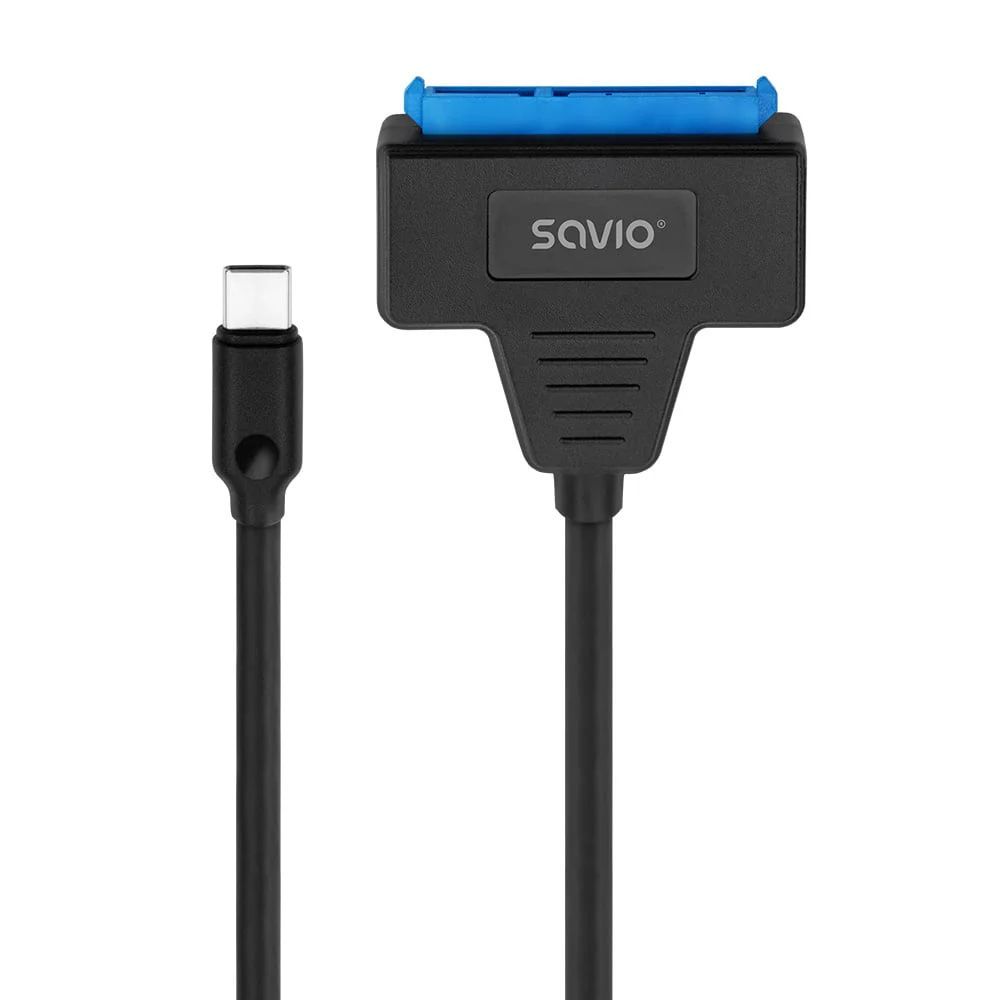 Savio AK-69 SATA – USB-C 3.1 GEN 1 Adapter Black Savio AK-69 SATA – USB-C 3.1 GEN 1 Adapter Black