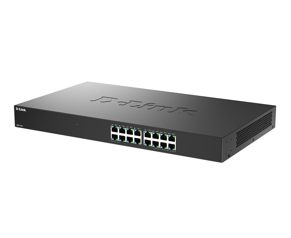D-Link DMS-1016 16-Port 2.5G Multi-Gigabit Unmanaged Switch D-Link DMS-1016 16-Port 2.5G Multi-Gigabit Unmanaged Switch