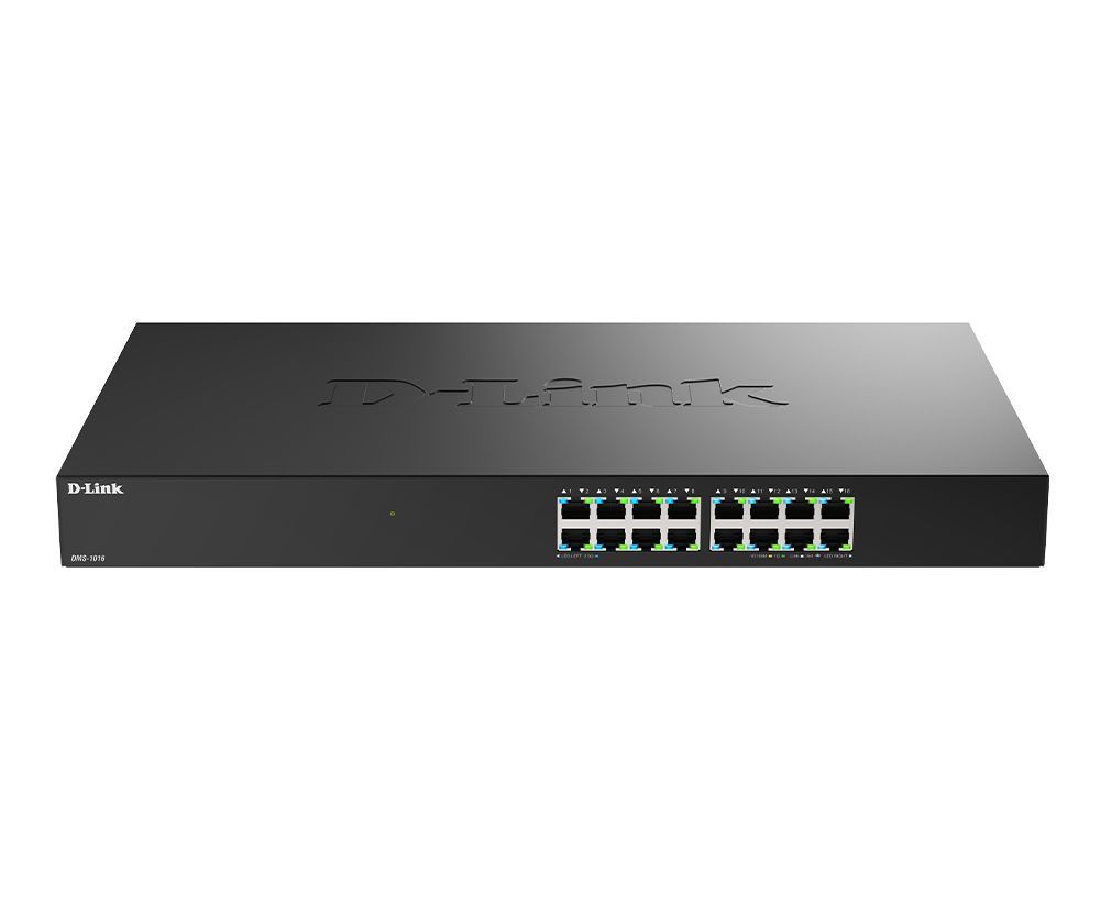 D-Link DMS-1016 16-Port 2.5G Multi-Gigabit Unmanaged Switch D-Link DMS-1016 16-Port 2.5G Multi-Gigabit Unmanaged Switch