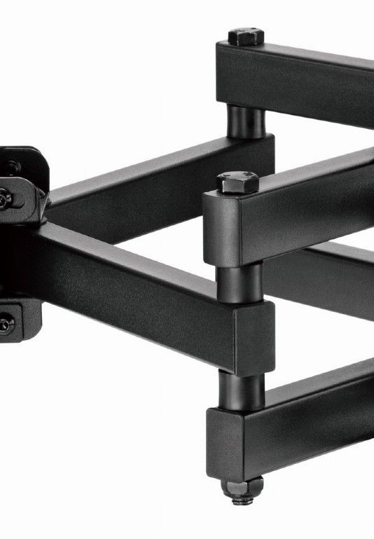 Gembird WM-80ST-03 Full-motion TV wall mount 37”-80” Black