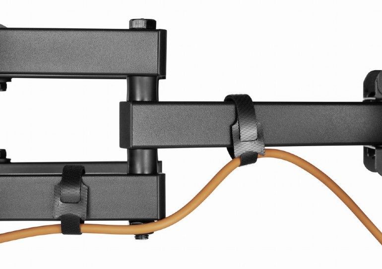 Gembird WM-80ST-03 Full-motion TV wall mount 37”-80” Black