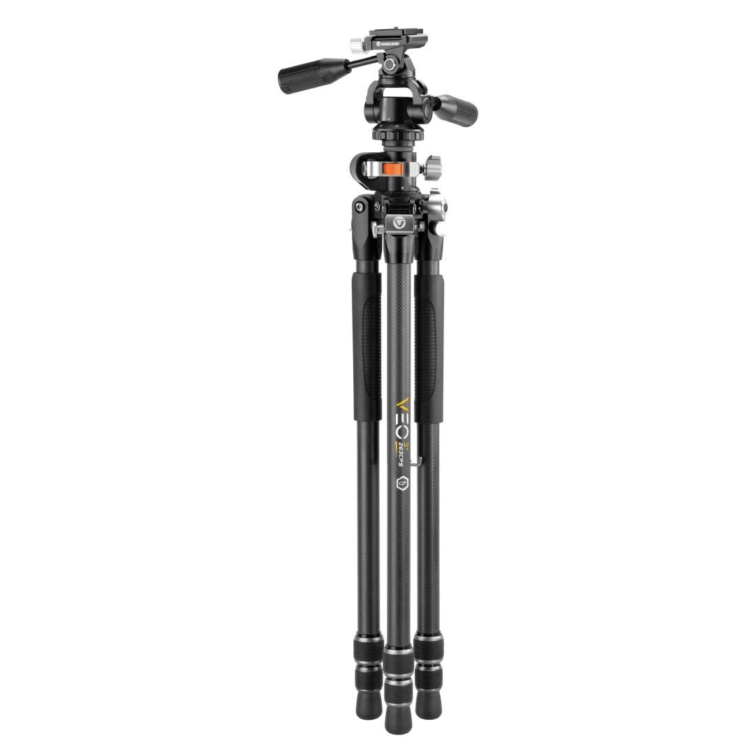 Vanguard VEO 3+ 263CPS Multi-Angle Carbon Fiber Tripod w/ PH-38S Pan Head
