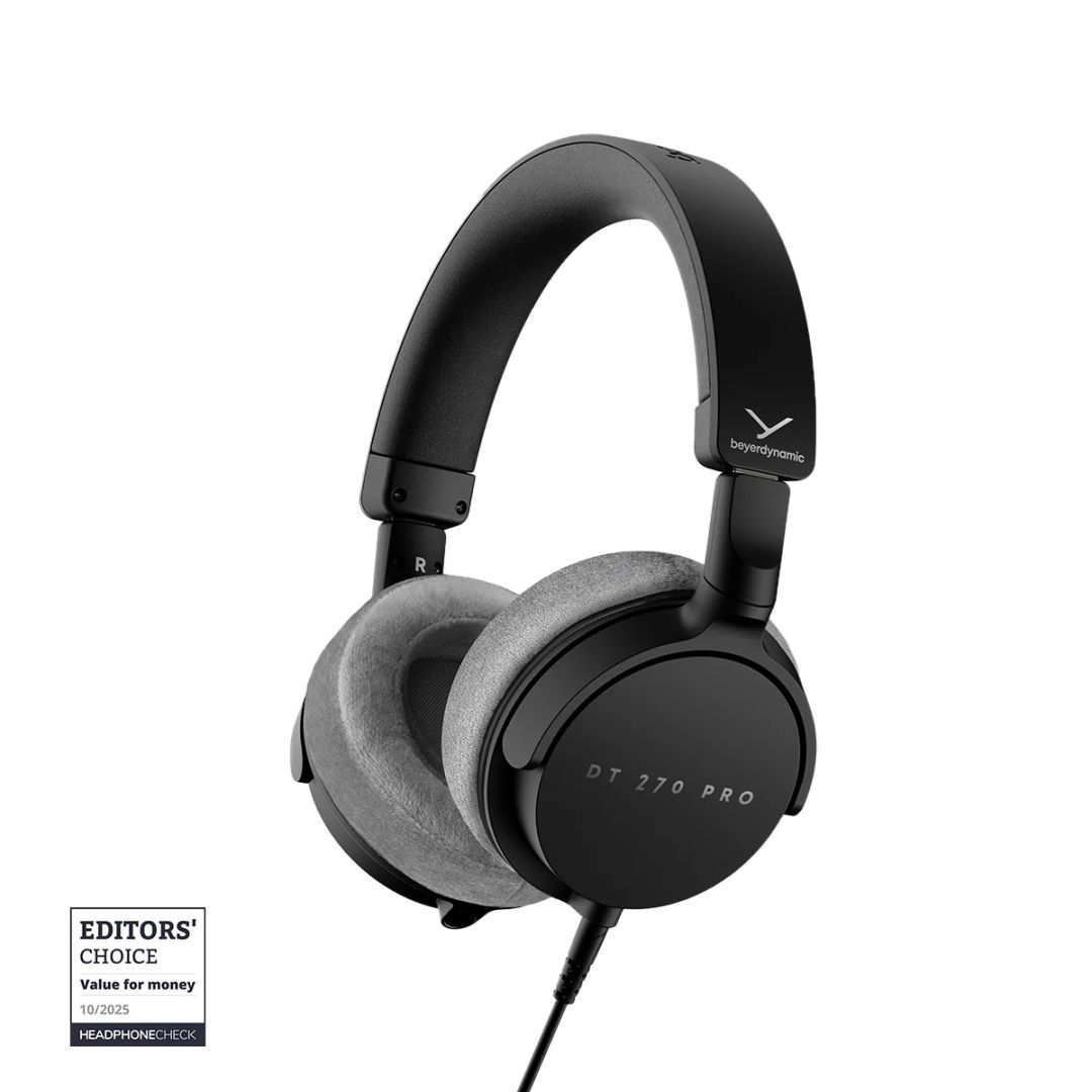 Beyerdynamic DT 270 Pro Headphones Black