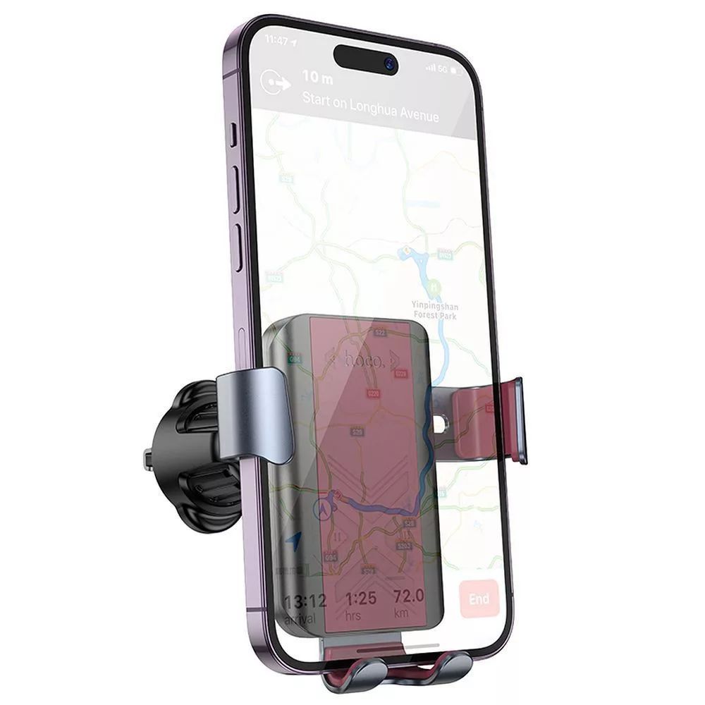 Hoco H70 Gamble gravitációs autós tartó szellőzőre fekete