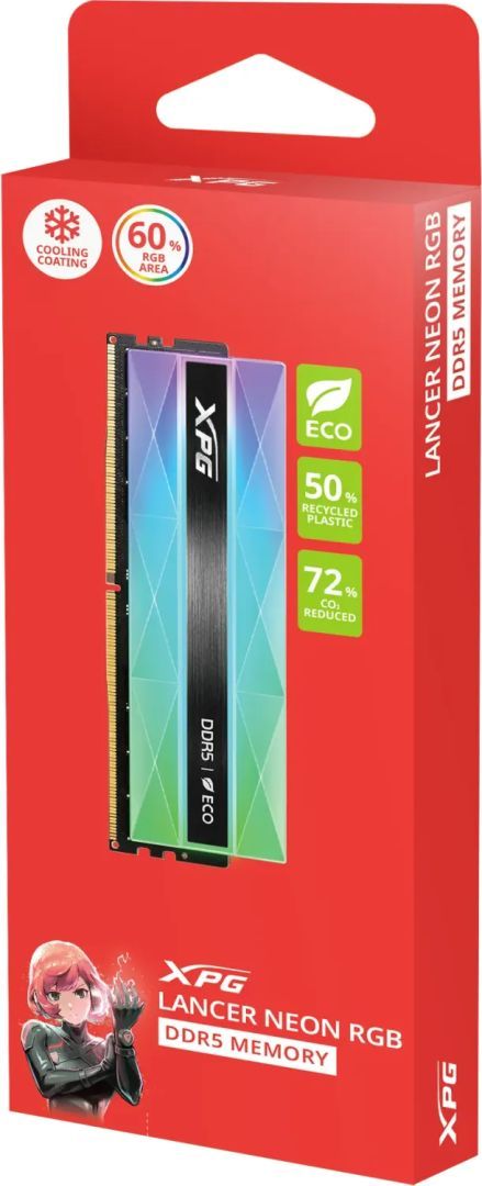 A-Data 16GB DDR5 6400MHz Lancer Neon RGB