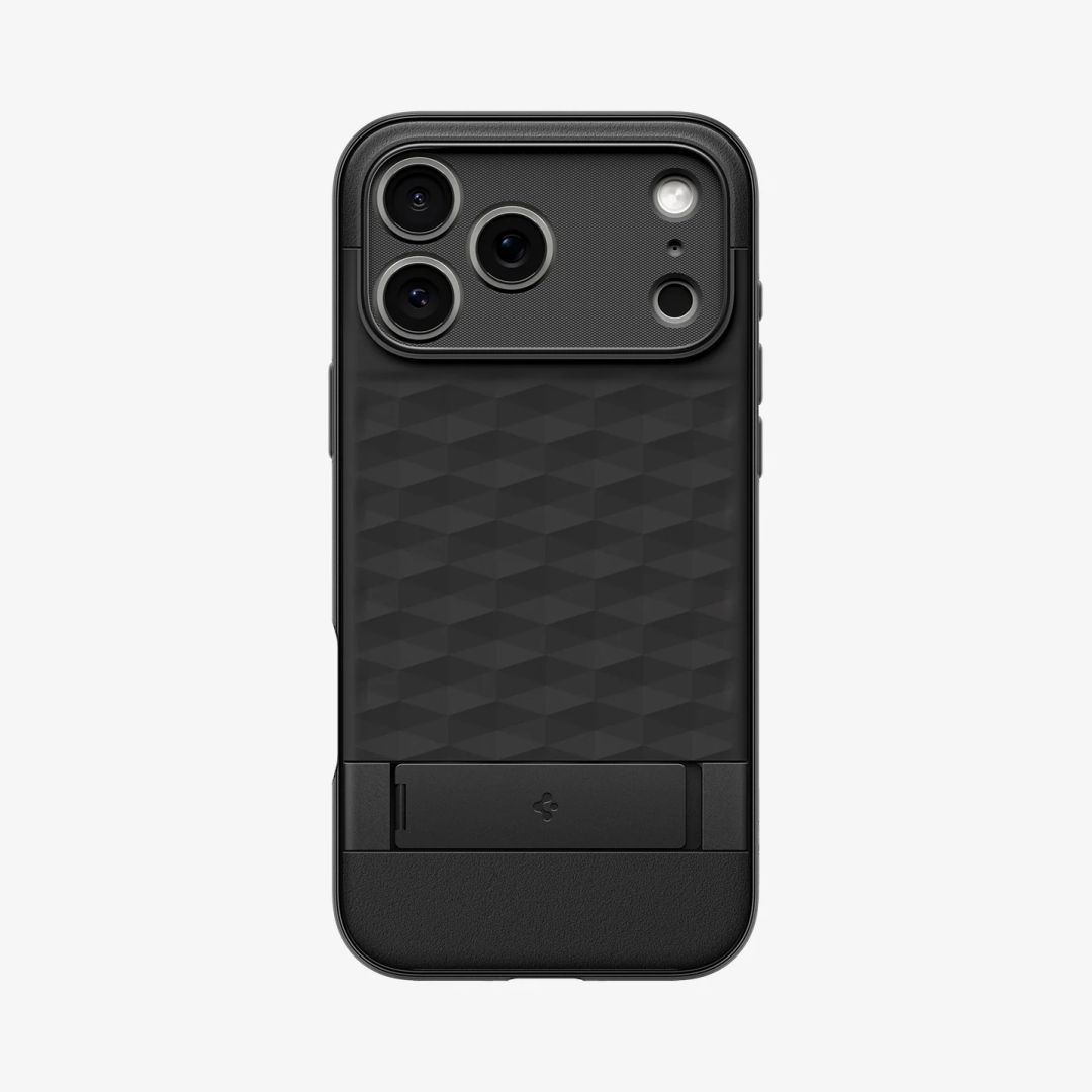 Spigen Parallax S MagSafe case for iPhone 17 Pro Max Matte Black