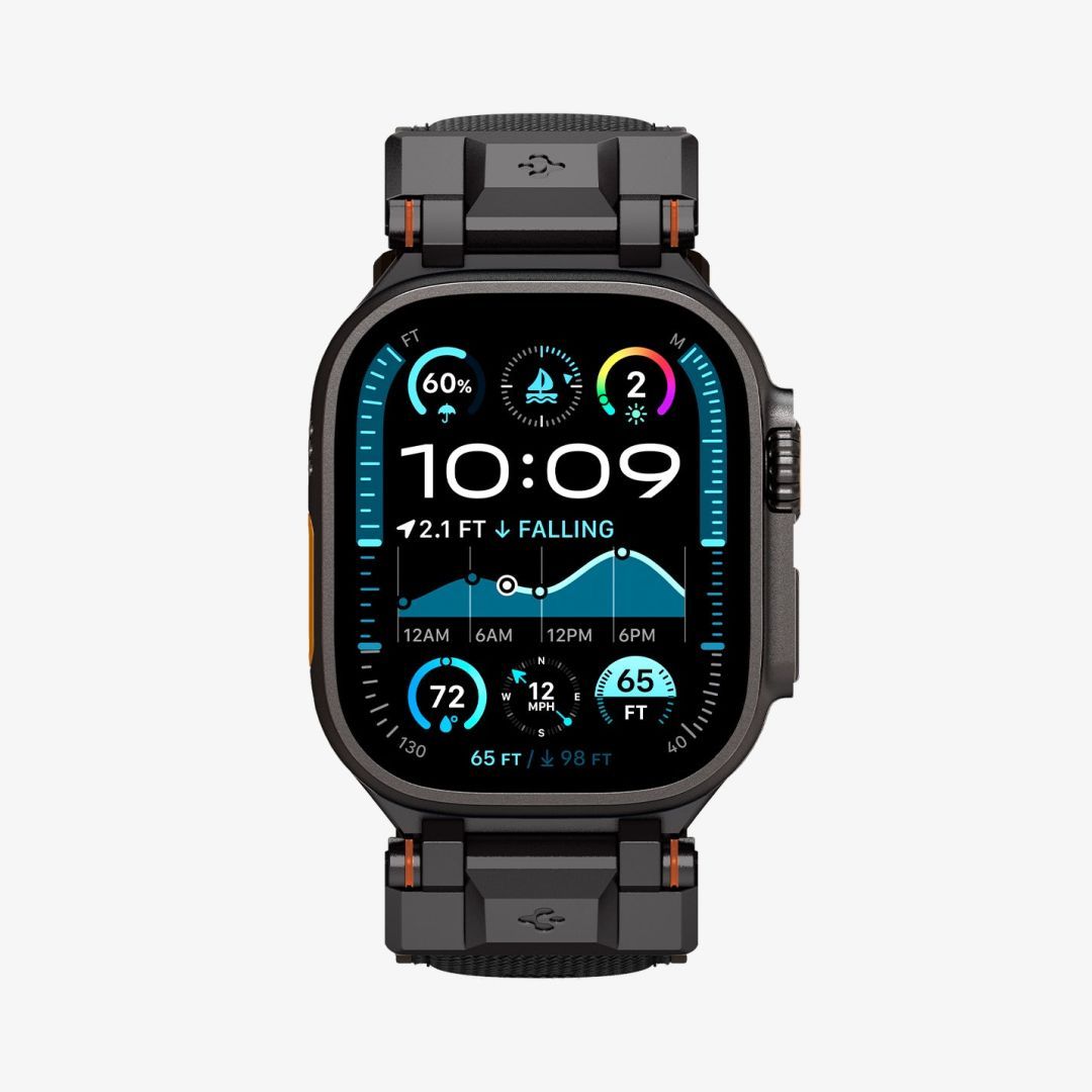 Spigen DuraPro Armor Apple Watch 49mm/46mm/45mm/44mm Black Edition