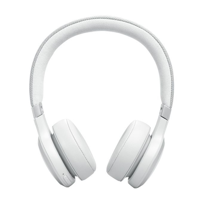 JBL Live 670NC Bluetooth Over-Ear Noise-Cancelling Headset White