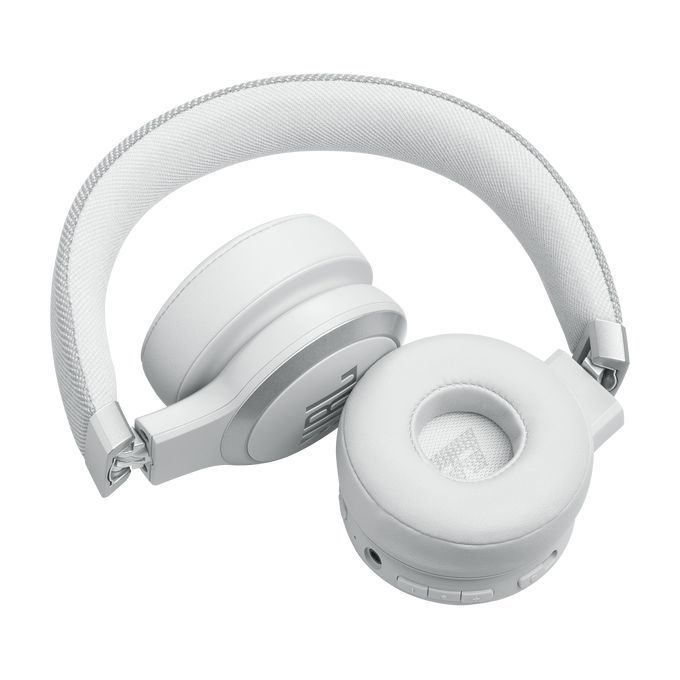 JBL Live 670NC Bluetooth Over-Ear Noise-Cancelling Headset White