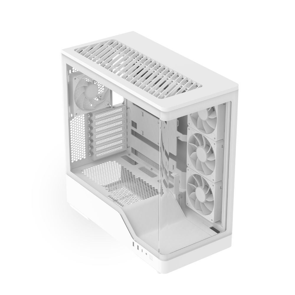 Aerocool P500A Tempered Glass White