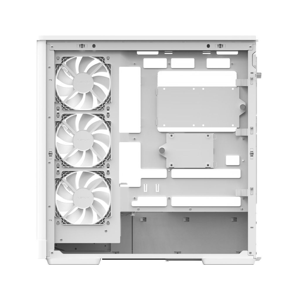 Aerocool P500A Tempered Glass White