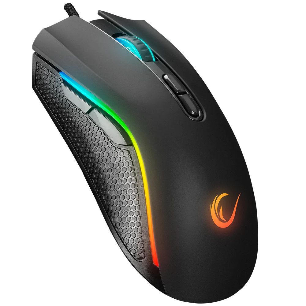 Rampage SMX-R44 V2 Macro Gaming Mouse Black