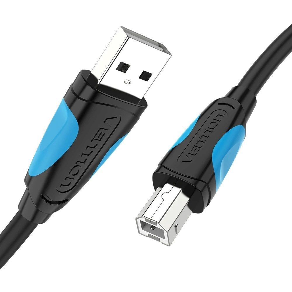 Vention USB-A to USB-B printer cable 5m Black Vention USB-A to USB-B printer cable 5m Black
