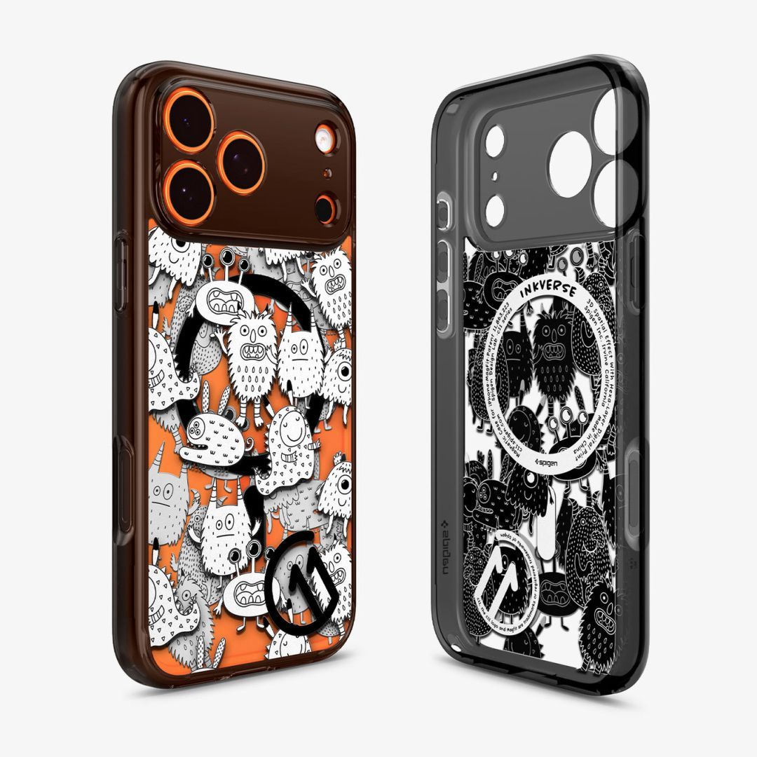 Spigen c11 Ultra Hybrid MagSafe case for iPhone 17 Pro Inkverse