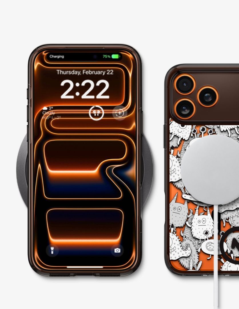 Spigen c11 Ultra Hybrid MagSafe case for iPhone 17 Pro Inkverse